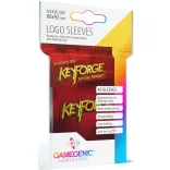 Gamegenic KeyForge Logo Sleeves - Red (40 Sleeves)-GGS10004ML