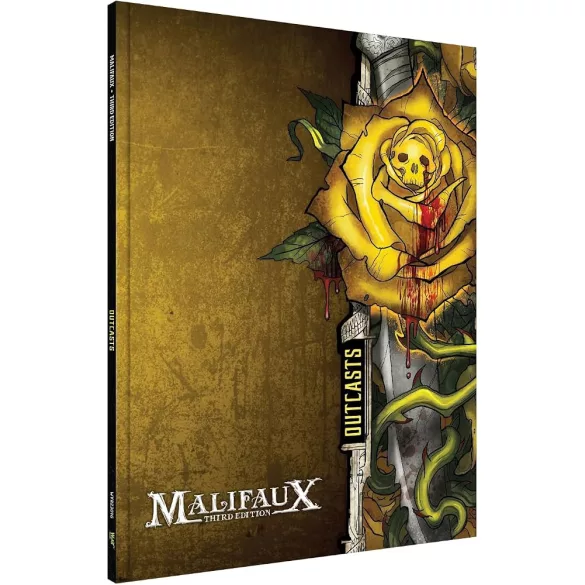 Malifaux 3rd Edition - Outcast Faction Book - EN, angol frakciókönyv