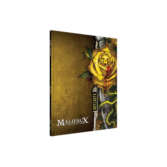 Malifaux 3rd Edition - Outcast Faction Book - EN, angol frakciókönyv