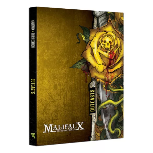 Malifaux 3rd Edition - Outcast Faction Book - EN, angol frakciókönyv
