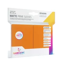 Gamegenic - Matte Prime Sleeves Orange (100 Sleeves)-GGS10035ML