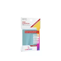 Gamegenic - PRIME Mini European-Sized Sleeves 46 x 71 mm - Clear (50 Sleeves)-GGS10050ML