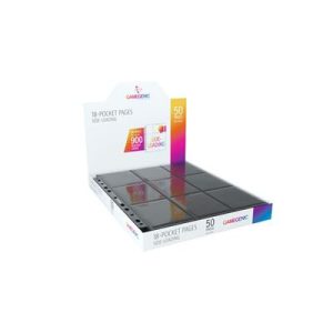 Gamegenic - Sideloading 18-Pocket Pages DISPLAY Black-GGS30002ML