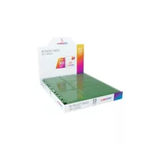 Gamegenic - Sideloading 18-Pocket Pages DISPLAY Green-GGS30006ML
