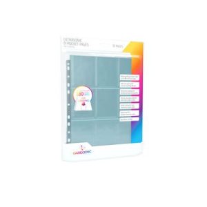 Gamegenic - Ultrasonic 9-Pocket Pages Toploading 10 pcs pack-GGS30012ML