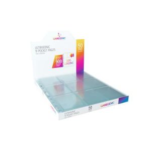 Gamegenic - Ultrasonic 9-Pocket Pages Sideloading DISPLAY-GGS30015ML