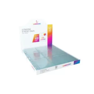 Gamegenic - Ultrasonic 9-Pocket Pages Sideloading DISPLAY-GGS30015ML
