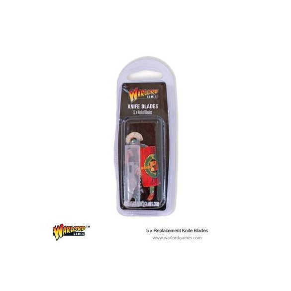 Warlord Replacement Knife Blades (5)-843419902