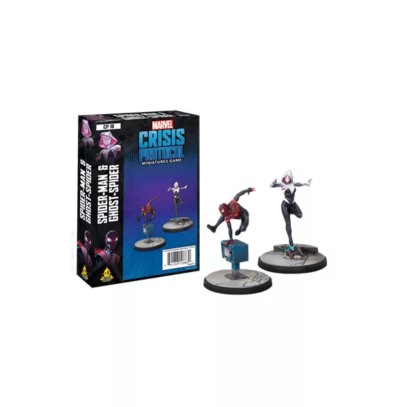 Marvel Crisis Protocol - Ghost-Spider and Spider-Man - EN-CP10