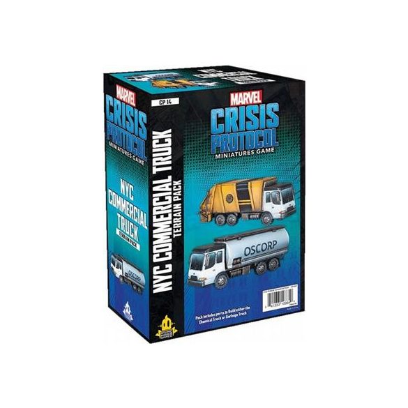 Marvel Crisis Protocol: Garbage Truck/Chem Truck Terrain Expansion - EN-CP14