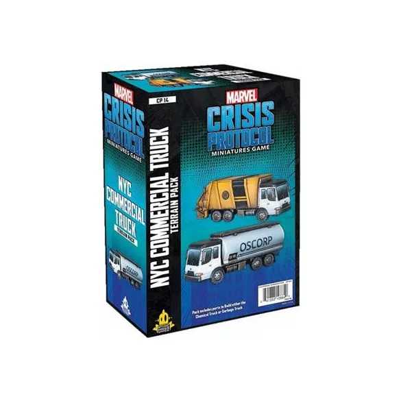 Marvel Crisis Protocol - Garbage Truck/Chem Truck Terrain Expansion - EN-CP14