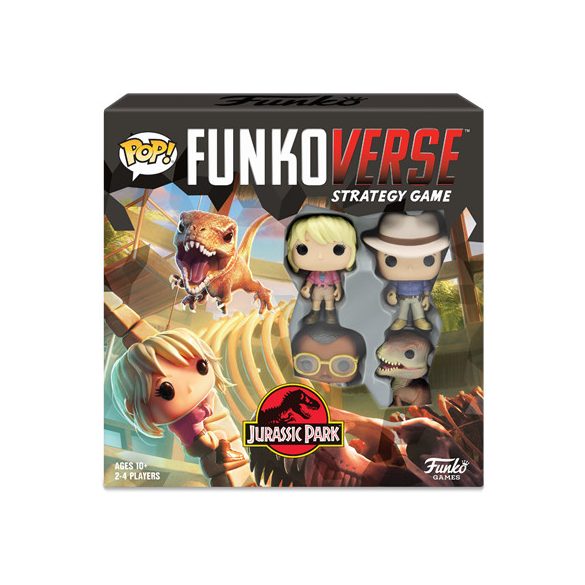 Funko POP! Funkoverse Jurassic Park 100 - Strategy Game Vinyl Figure-FK46066