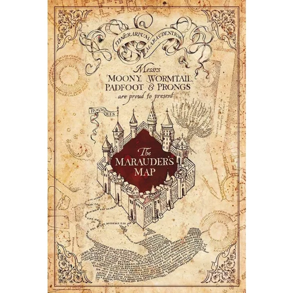Harry Potter - Marauder's Map-NN7888