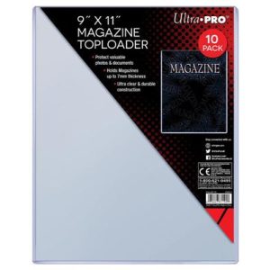 UP - 9" X 11-1/4" Thick Magazine Toploader 10ct-81192