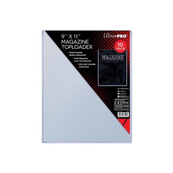 UP - 9" X 11-1/4" Thick Magazine Toploader 10ct-81192