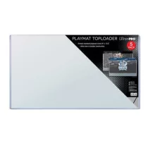 UP - 24" x 14" Playmat Toploader 5ct-85844