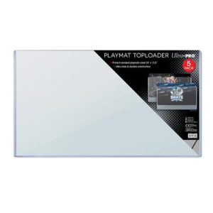 UP - 24" x 14" Playmat Toploader 5ct-85844