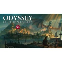 Odyssey of the Dragonlords: Hardcover adventure book - EN-MUH051946