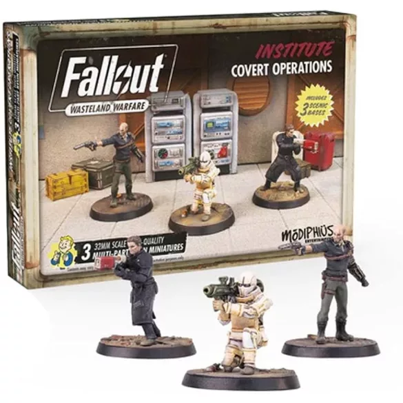 Fallout: Wasteland Warfare – Institute: Covert Operations miniatűra készlet (EN)