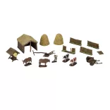 WizKids 4D Settings: Medieval Farmer - előre festett miniatűra szett