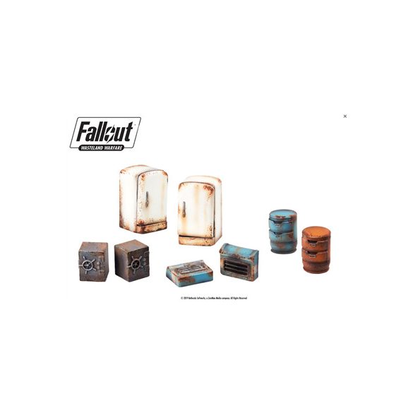 Fallout: Wasteland Warfare - Terrain Expansion: Boston Searchables - EN-MUH051919