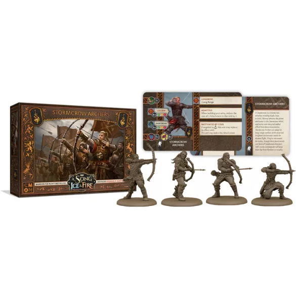 A Song Of Ice And Fire - Neutral Stormcrow Archers angol nyelvű kiegészítő miniatűra egység