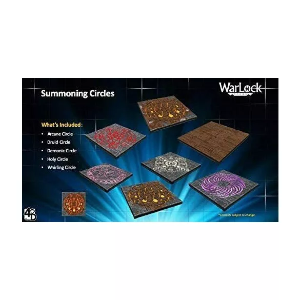 WarLock Dungeon Tiles: Summoning Circles-16507