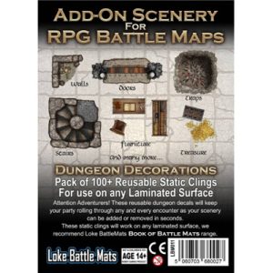 Add-On Scenery for RPG Maps - Dungeon Decorations - EN-LBM-011