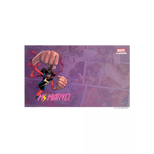 FFG - Marvel Champions: Ms. Marvel Game Mat-FFGMS16