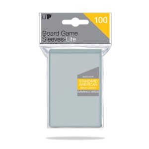 UP - Lite Standard American Board Game Sleeves 56mm x 87mm(100 Sleeves)-85943