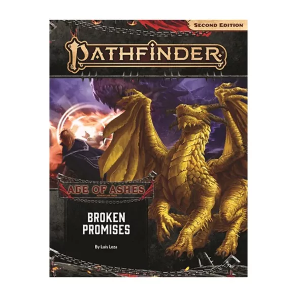 Pathfinder Adventure Path: Broken Promises (Age of Ashes 6 of 6) 2nd Edition - EN-PZO90150