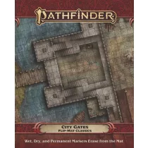 Pathfinder Flip-Mat Classics: City Gates kétoldalas csatatérkép