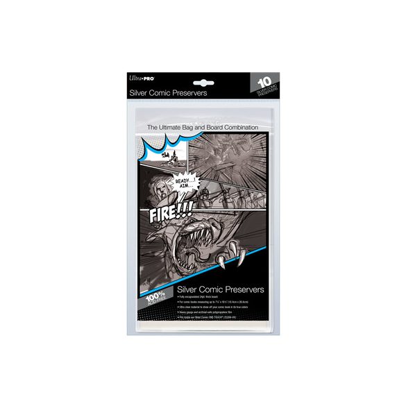 Silver Comic Preserver 7-1/4" X 10-1/2" (10 Bags)-15279