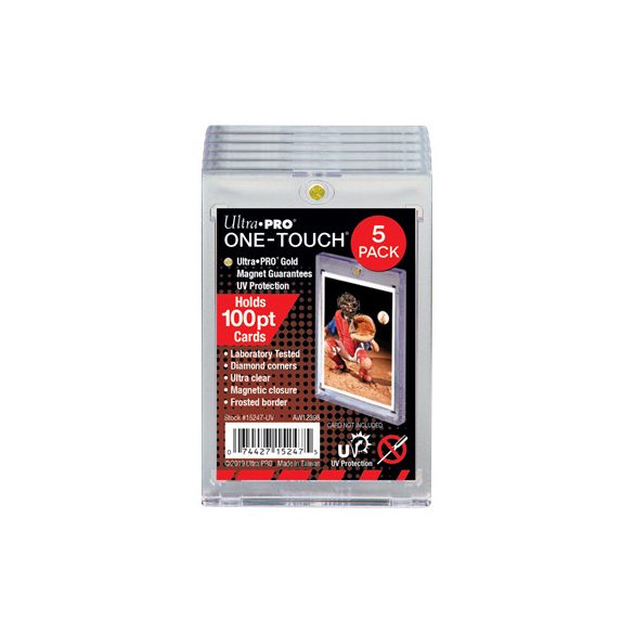 UP - 100PT UV One-Touch Magnetic Holder - 5 Pack-15247-UV
