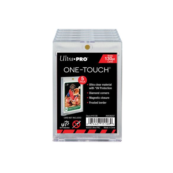 UP - 130PT UV One-Touch Magnetic Holder - 5 Pack-15108-UV