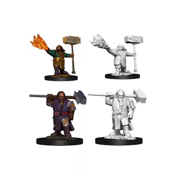 D&D Nolzur’s Marvelous Miniatures: Male Dwarf Cleric-90003