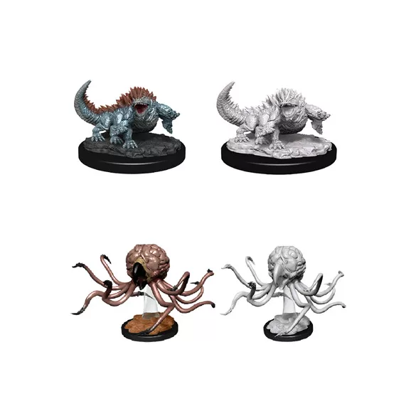 D&D Nolzur’s Marvelous Miniatures: Grell & Basilisk-90022