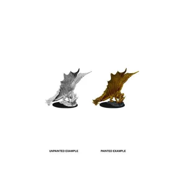 D&D Nolzur’s Marvelous Miniatures: Young Gold Dragon-90034