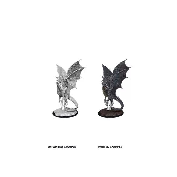 D&D Nolzur’s Marvelous Miniatures: Young Silver Dragon-90036
