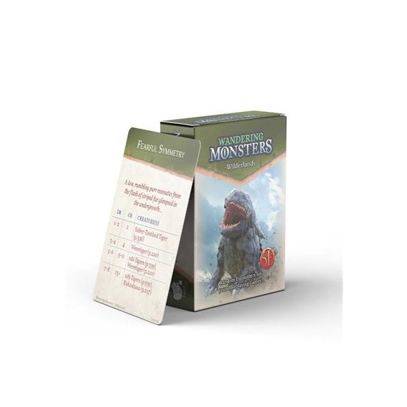Wandering Monsters Deck: Wilderlands - EN-NRG1012