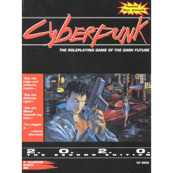 Cyberpunk 2020 szerepjáték alapkönyv - angol kiadás