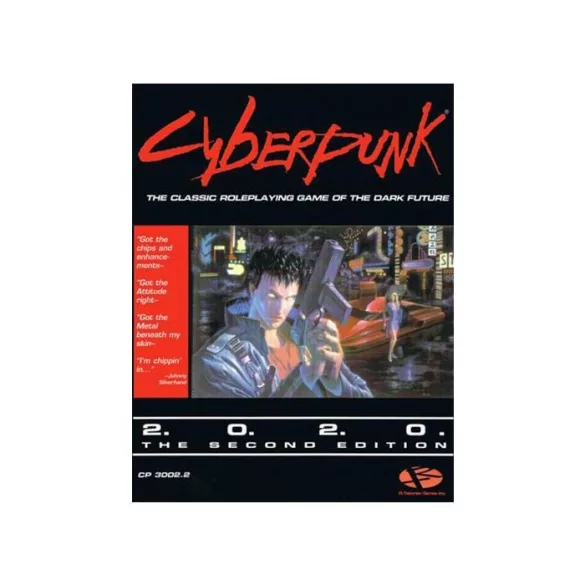 Cyberpunk 2020 szerepjáték alapkönyv - angol kiadás