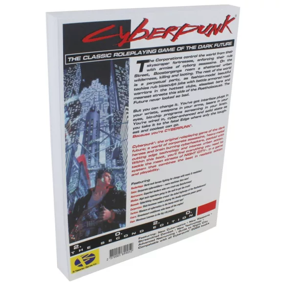 Cyberpunk 2020 szerepjáték alapkönyv - angol kiadás