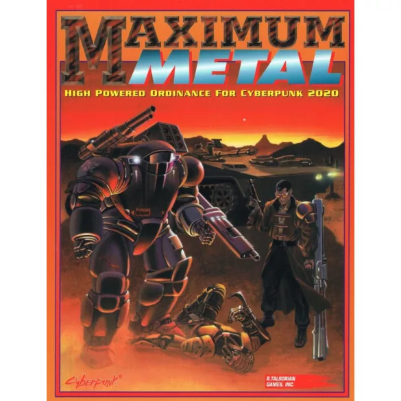 Cyberpunk: Maximum Metal szerepjáték kiegészítő - angol kiadás