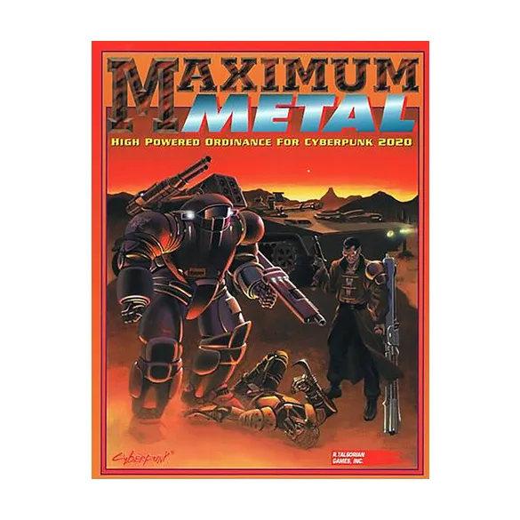 Cyberpunk: Maximum Metal szerepjáték kiegészítő - angol kiadás