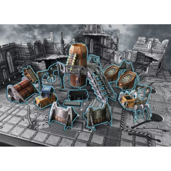Battle Systems: Engineering Sector sci-fi terepasztal-készlet - EN