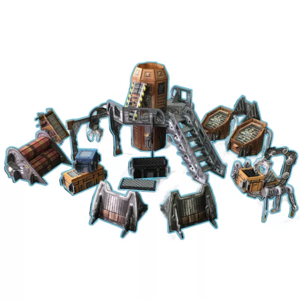 Battle Systems: Engineering Sector sci-fi terepasztal-készlet - EN