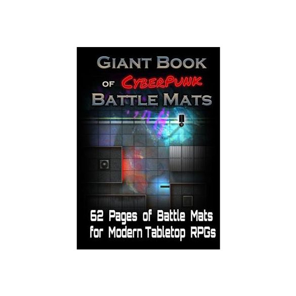 Giant Book of CyberPunk Battle Mats - EN-LBM-013