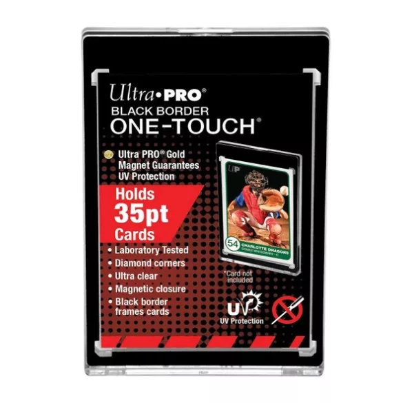 UP - 35PT Rookie Black Border UV One-Touch Magnetic Holder-85919