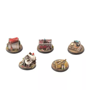 Fallout: Wasteland Warfare - Terrain Expansion: Objective Markers 1 - EN-MUH051727